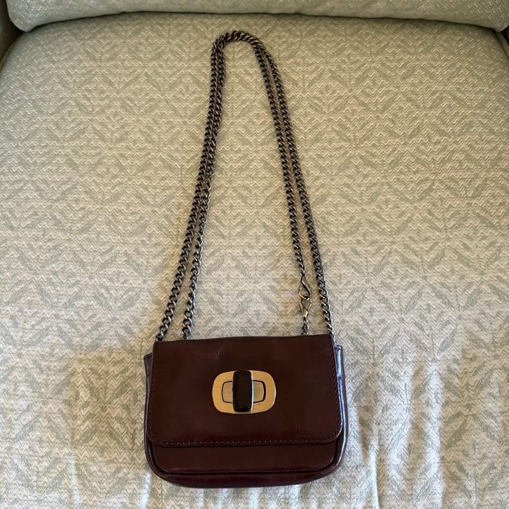 Hobo International Brown Chain Mini Purse